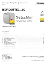 Harmann ISOROOFTEC EC Series Manual предпросмотр