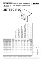 Предварительный просмотр 1 страницы Harmann JETTEC REC Series Assembly Instruction Manual