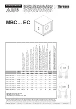 Harmann MBC 225/1000EC Assembly Instruction Manual предпросмотр