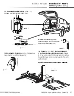 Preview for 21 page of Harmar Mobility AL600 Pioneer Installation And Owner'S Manual