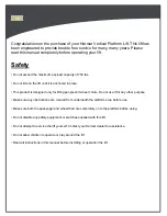 Preview for 19 page of Harmar Mobility CPLP400 Installation And Owner'S Manual