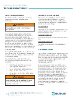 Preview for 34 page of Harmar Mobility HIGHLANDER II Installation & Service Manual