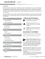 Preview for 2 page of Harmar Mobility Pinnacle SL600 Owner'S Manual