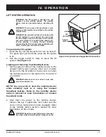 Предварительный просмотр 15 страницы Harmar Mobility Pride DE/FULL Owner'S Manual