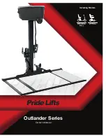 Harmar Mobility Pride Outlander Series Owner'S Manual preview