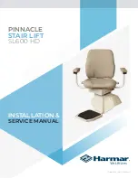 Harmar Mobility SL600 HD Installation & Service Manual preview