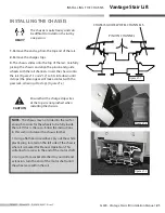 Preview for 21 page of Harmar Mobility Vantage SL400 Installation And Service Manual