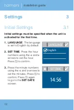 Preview for 12 page of harmoni 50 Installation Manual