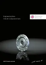 Harmonic Drive CSD-2A Component Sets Engineering Data preview