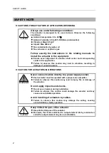 Preview for 4 page of Harmonic Drive FHA-C mini Series Manual