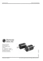 Preview for 16 page of Harmonic Drive PMG-S Series Assembly And Service Manual