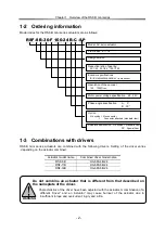 Preview for 6 page of Harmonic Drive RSF-11B Manual