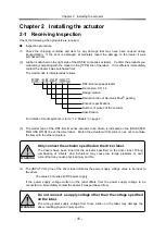 Preview for 19 page of Harmonic Drive RSF-11B Manual