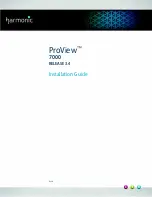 Harmonic ProView 7000 Installation Manual preview