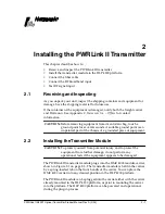 Preview for 9 page of Harmonic PWRLink II 4800T Series Product Manual