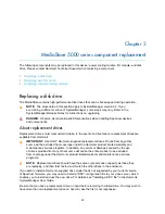 Preview for 23 page of Harmonic Spectrum MediaStore 5000 Series Component Replacement Manual