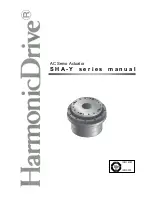 Предварительный просмотр 1 страницы HarmonicDrive SHA - Y series Manual