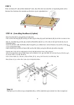 Preview for 10 page of Harmony 532K0460 Assembly And Operation Manual