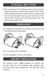 Preview for 25 page of Harmony Baby Armor Belt-Positioning booster car seat Instruction Manual