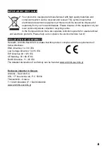 Предварительный просмотр 5 страницы Harmony CMH-1140 Instruction Manual