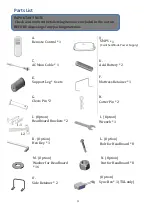 Предварительный просмотр 6 страницы Harmony Folding Adjustable Base Assembly And Operation Manual