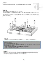 Предварительный просмотр 13 страницы Harmony Hi Lo Tilt HS Assembly And Operation Manual