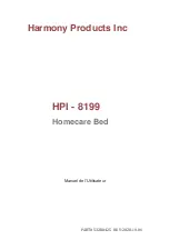 Предварительный просмотр 29 страницы Harmony HPI-8199 User Manual