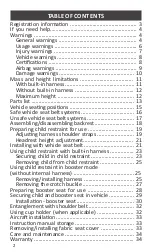 Preview for 2 page of Harmony Optyma Harnessed Instruction Manual