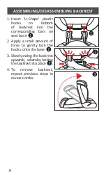 Preview for 18 page of Harmony Optyma Harnessed Instruction Manual