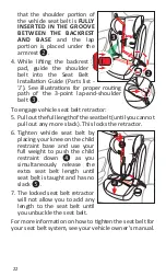 Preview for 22 page of Harmony Optyma Harnessed Instruction Manual