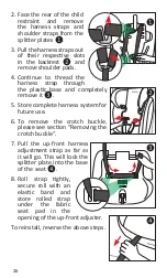 Preview for 26 page of Harmony Optyma Harnessed Instruction Manual