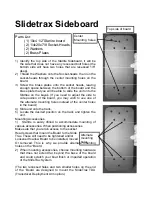 Preview for 2 page of Harmony SlideTrax 8023061 Installation Instructions