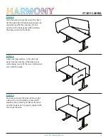 Предварительный просмотр 3 страницы Harmony STUDY CARREL Manual