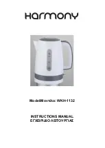 Предварительный просмотр 1 страницы Harmony WKH-1132 Instruction Manual