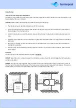 Preview for 5 page of Harmopool Harmo PAC Series Instruction Manual