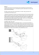 Предварительный просмотр 7 страницы Harmopool QBIC Instruction Manual