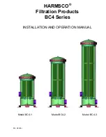 HARMSCO BC4 Series Installation And Operation Manual предпросмотр