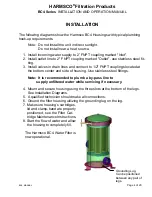 Предварительный просмотр 4 страницы HARMSCO BC4 Series Installation And Operation Manual