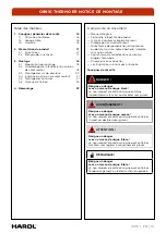 Предварительный просмотр 13 страницы Harol OB910 THERMO ER Mounting Instructions