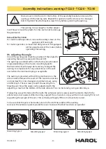 Предварительный просмотр 4 страницы Harol TC110 Assembly Instructions Manual