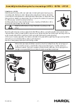 Preview for 7 page of Harol US701 Assembly Instructions Manual