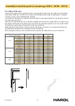 Preview for 9 page of Harol US701 Assembly Instructions Manual