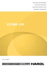 Предварительный просмотр 1 страницы Harol VZ080-ZIP Mounting Instruction