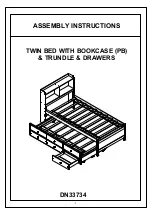 Harper & Bright Designs DN33734 Assembly Instructions Manual preview