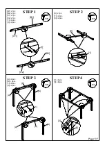 Предварительный просмотр 5 страницы Harper & Bright Designs WF212546AAA Assembly Instruction Manual