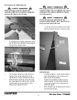 Предварительный просмотр 10 страницы Harper 14A01 Operator'S & Parts Manual