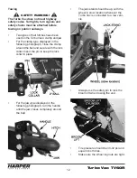 Предварительный просмотр 14 страницы Harper 14A01 Operator'S & Parts Manual