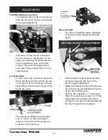 Preview for 15 page of Harper 14A01 Operator'S & Parts Manual