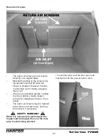 Preview for 22 page of Harper 14A01 Operator'S & Parts Manual