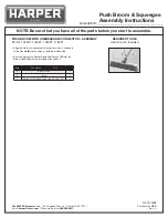 Preview for 2 page of Harper 2224P1 Assembly Instructions